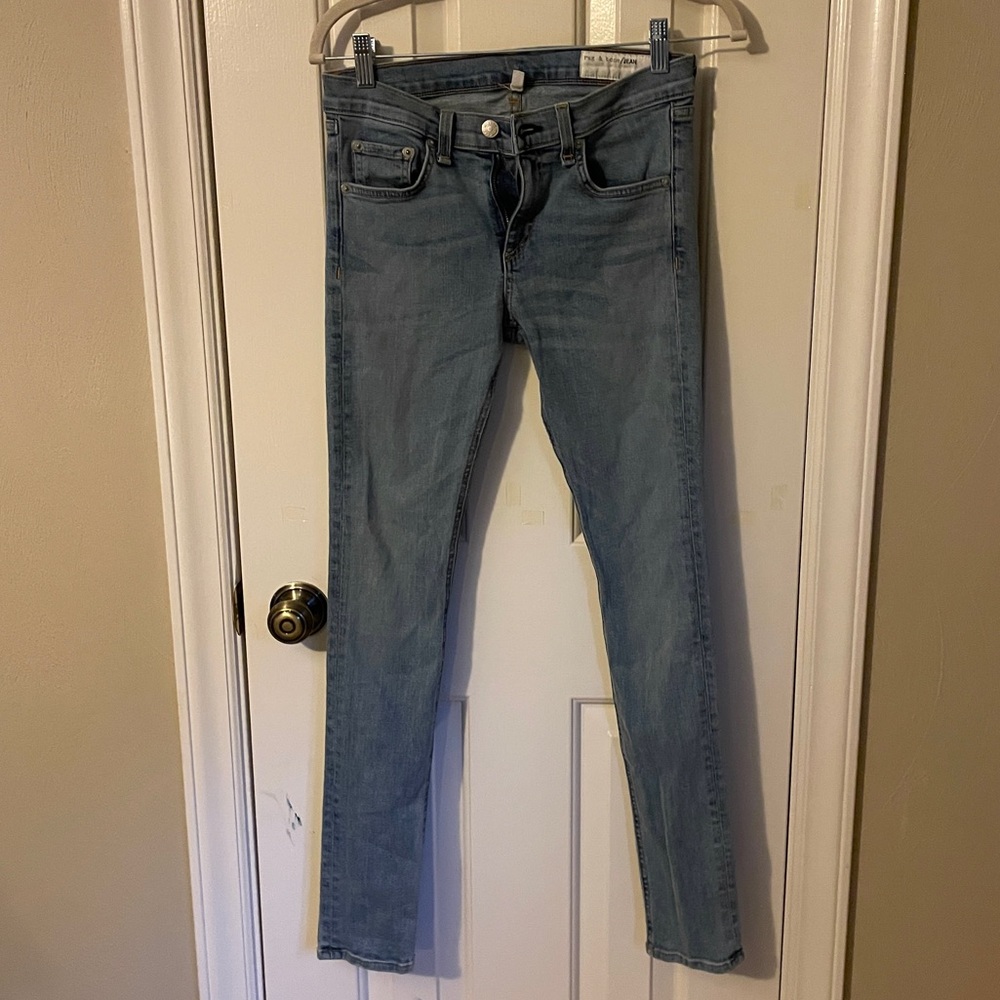 Rag & Bone Light Blue Skinny Jeans. Women’s Size 29.